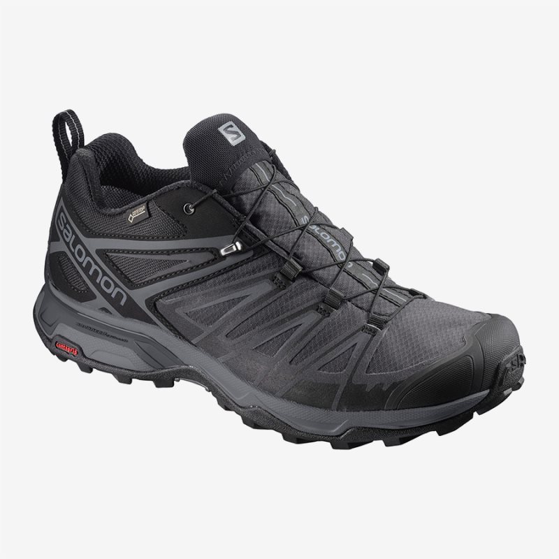 Salomon X ULTRA 3 GTX Erkek Yürüyüş Ayakkabısı Siyah TR G8K0